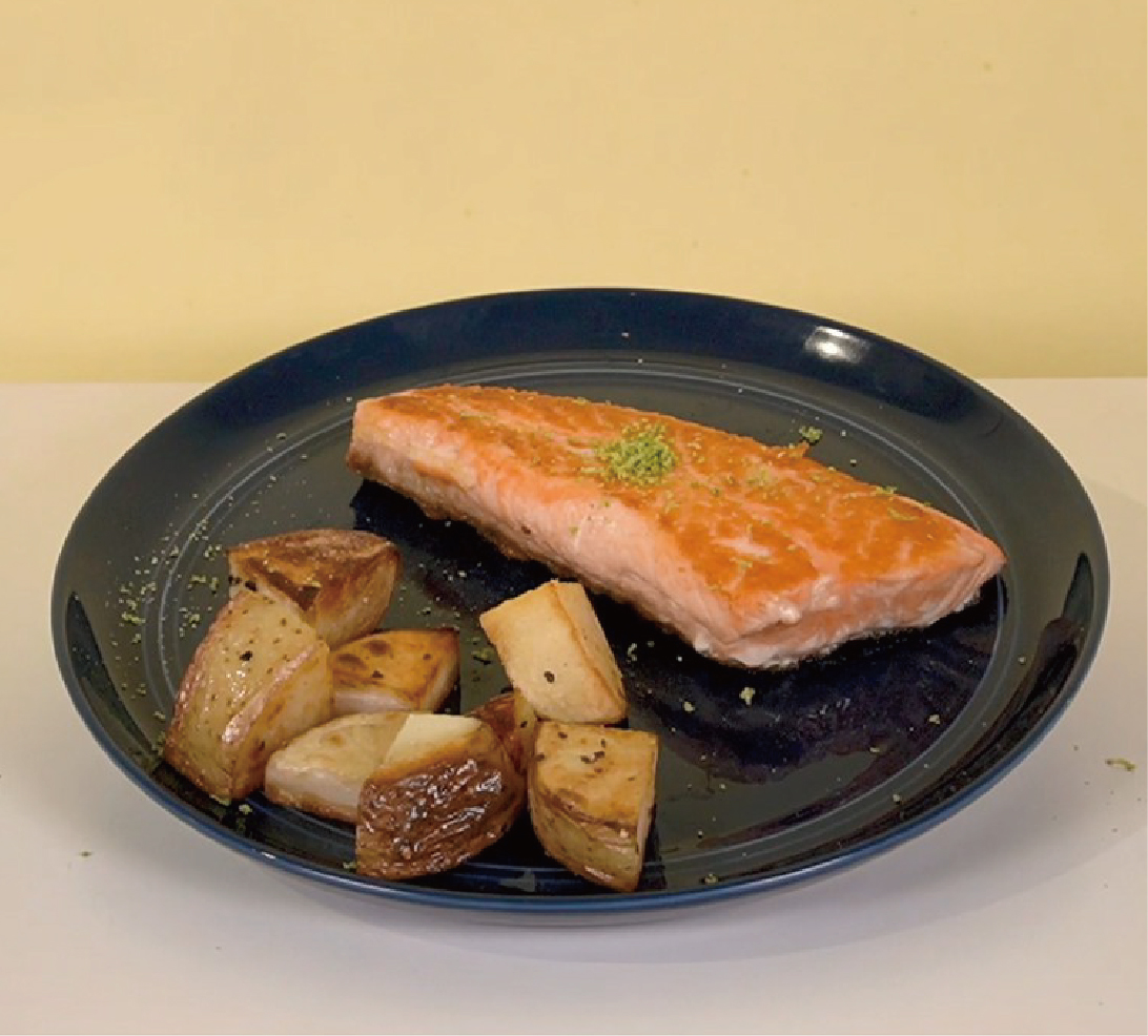 檸香煎鮭魚