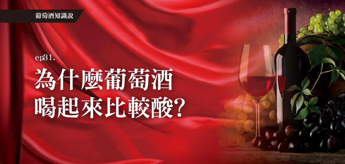 全聯葡萄酒知識說。EP31為什麼葡萄酒喝起來比較酸?